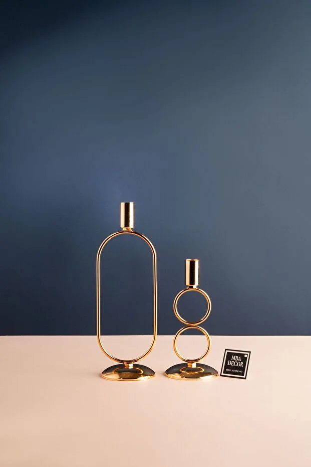 Orbital Grow İkili Şamdan Mumluk